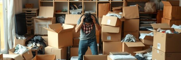 Złe kolejności rozpakowywania po przeprowadzce – typowe błędy i jak je skutecznie naprawić