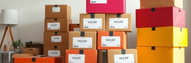 Jak zaprojektować i wykorzystać system etykiet do przeprowadzki, by uniknąć chaosu i błędów przy pakowaniu