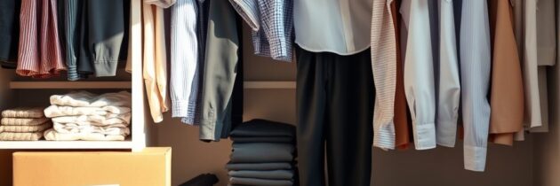 Segregacja ubrań przed przeprowadzką: jak uporządkować garderobę i ułatwić pakowanie krok po kroku