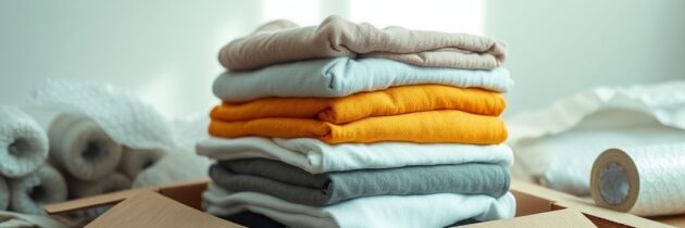 Jak skutecznie pakować bieliznę i drobne ubrania do przeprowadzki, by uniknąć zagnieceń i chaosu