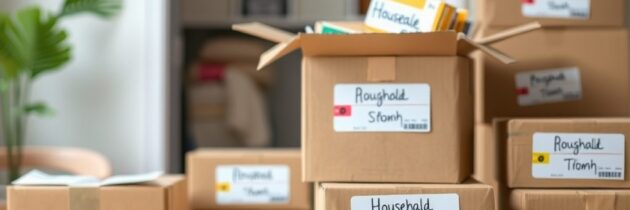 Jak efektywnie opisać kartony do przeprowadzki, by ułatwić pakowanie i rozpakowywanie