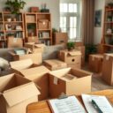 Jak zaplanować rozpakowywanie po przeprowadzce, by szybko opuścić życie w kartonach i odzyskać porządek