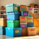 Jak skutecznie oznaczać kartony kolorami przy przeprowadzce, by uniknąć chaosu i uszkodzeń