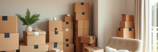 Rozpakowywanie kartonów pokój po pokoju: jak zaplanować kolejność i uniknąć chaosu po przeprowadzce