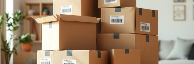 Brak opisu kartonów przy przeprowadzce – jak uniknąć chaosu i przyspieszyć rozpakowywanie