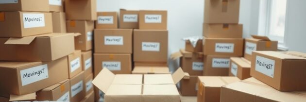 Jak efektywnie spakować rzeczy na dłuższą przeprowadzkę, unikając typowych błędów i chaosu