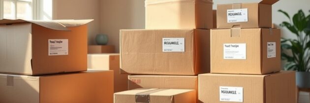 Pakowanie do przeprowadzki od podstaw: jak zacząć i uniknąć chaosu w organizacji