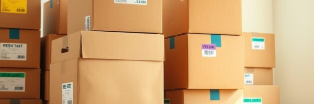 Kartony Essentials: jak oznaczyć je skutecznie i bezpiecznie podczas przeprowadzki